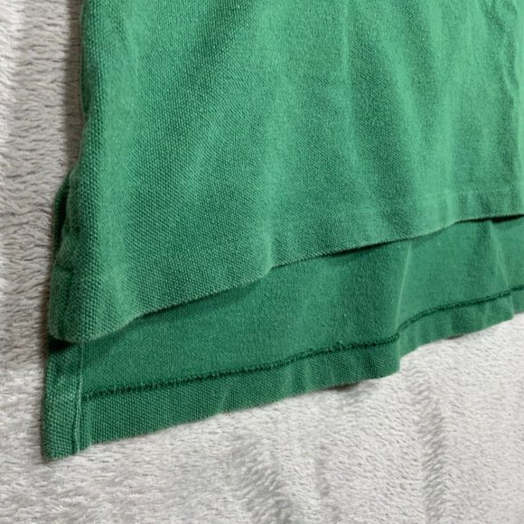 Polo Ralph Lauren Shirt Men XL Big Pony Rugby Retro Logo Button Design Green Str - Picture 4 of 8
